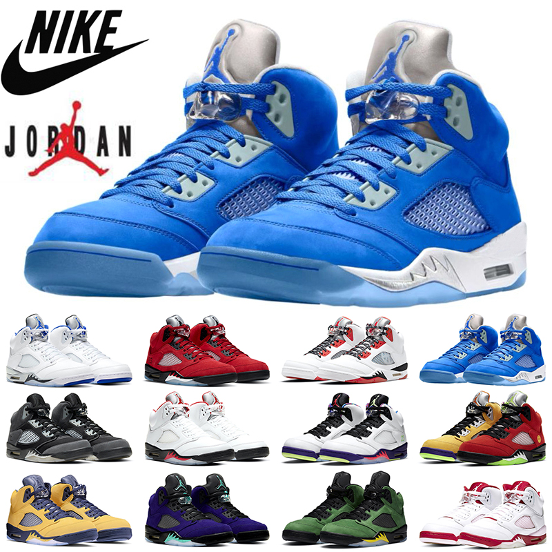 Nike Air Jordan 5 Men Basketball Shoes 5s Raging Bull Stealth 2.0 Oreo Fire Red OG Black Metallic White Cement Mens Sneakers
Nike Air Jordan 5 Men Basketball Shoes 5s Raging Bull Stealth 2.0 Oreo Fire Red OG Black Metallic White Cement Mens Sneakers