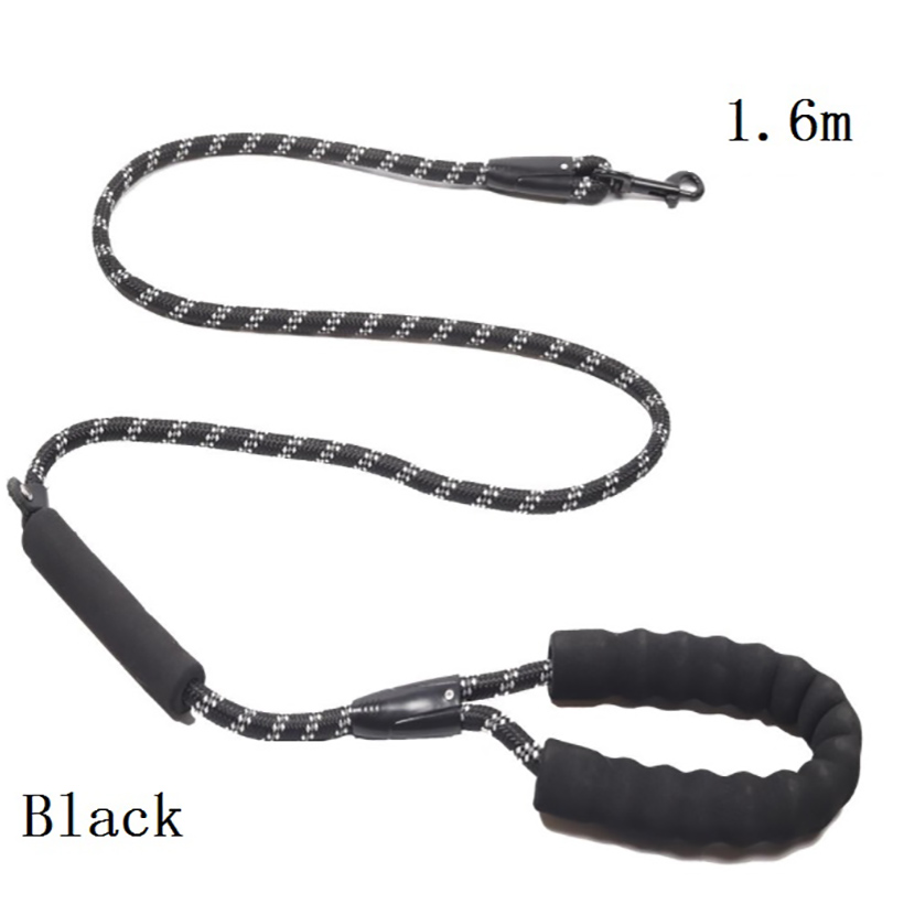 

Adjustable Nylon Dog Leashes Reflective Lead Rope Soft Collar For Large Dogs Pet Leash Chain Ropes HH21-229