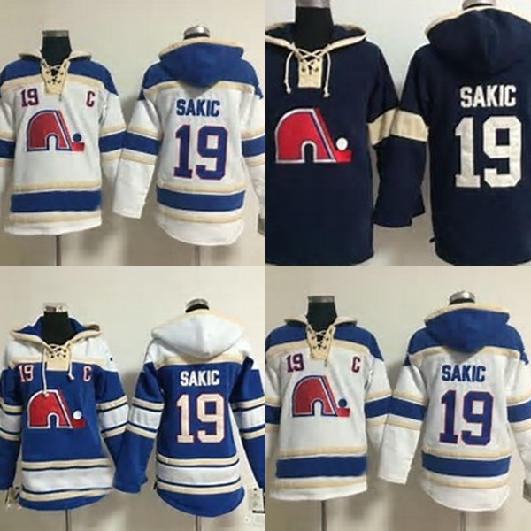 Mens Womens Youth Custom Hoodie Quebec Nordiques 19 Joe Sakic Best Quality Cheap Blue And White Ice Hockey Hoodies Sweatshirt Size S-3XL
Mens Womens Youth Custom Hoodie Quebec Nordiques 19 Joe Sakic Best Quality Cheap Blue And White Ice Hockey Hoodies Sweatshirt Size S-3XL