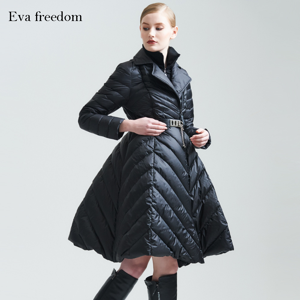 down jacket fashionable design medium and long coat, foreign style waist in winter, Black 
down jacket fashionable design medium and long coat, foreign style waist in winter, Black