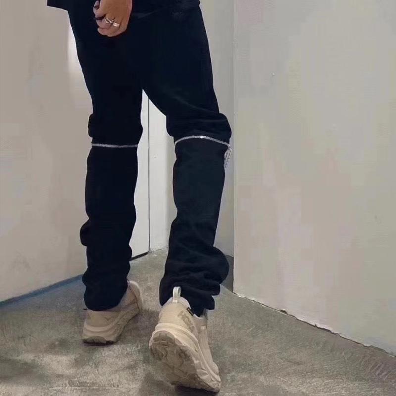 RAF 21fw Simons new high street back zipper elastic free American straight tube loose thin jeans casual pants 52CI, Blue
RAF 21fw Simons new high street back zipper elastic free American straight tube loose thin jeans casual pants 52CI, Blue