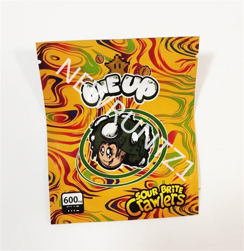 600mg one up sour bags brite Edibles crawlers Mylar candy plastic packaging bag gummies 420 package gummy smell proof
600mg one up sour bags brite Edibles crawlers Mylar candy plastic packaging bag gummies 420 package gummy smell proof
