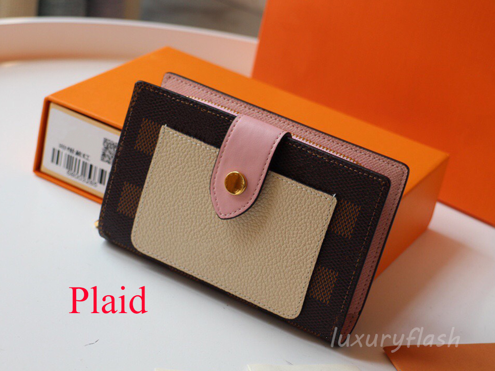 Women Designers Latest Wallets Card Holder Luxurys Plaid Buckle Zipper High Quality Coin Purse 2021 Ladies Brown Multifunctional Wallet, With box(this option is not for sale)
Women Designers Latest Wallets Card Holder Luxurys Plaid Buckle Zipper High Quality Coin Purse 2021 Ladies Brown Multifunctional Wallet, With box(this option is not for sale)