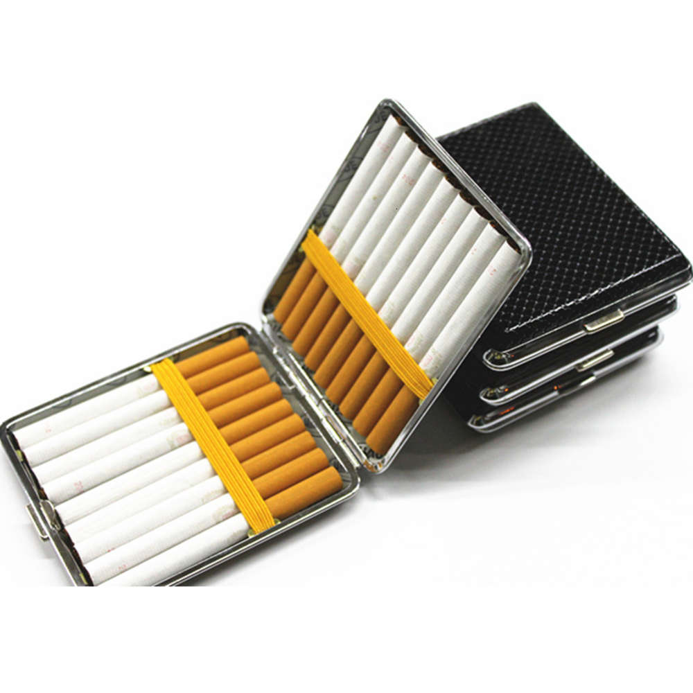 Cigarette case Haojue Leather Cigarette Case personality creativity hg-603 18 pack with rubber band gift box
Cigarette case Haojue Leather Cigarette Case personality creativity hg-603 18 pack with rubber band gift box