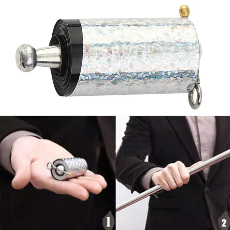 Trekking Poles 11m Metal Magic Pocket Staff Portable Stick Arts Rod Pole Magicians Trick