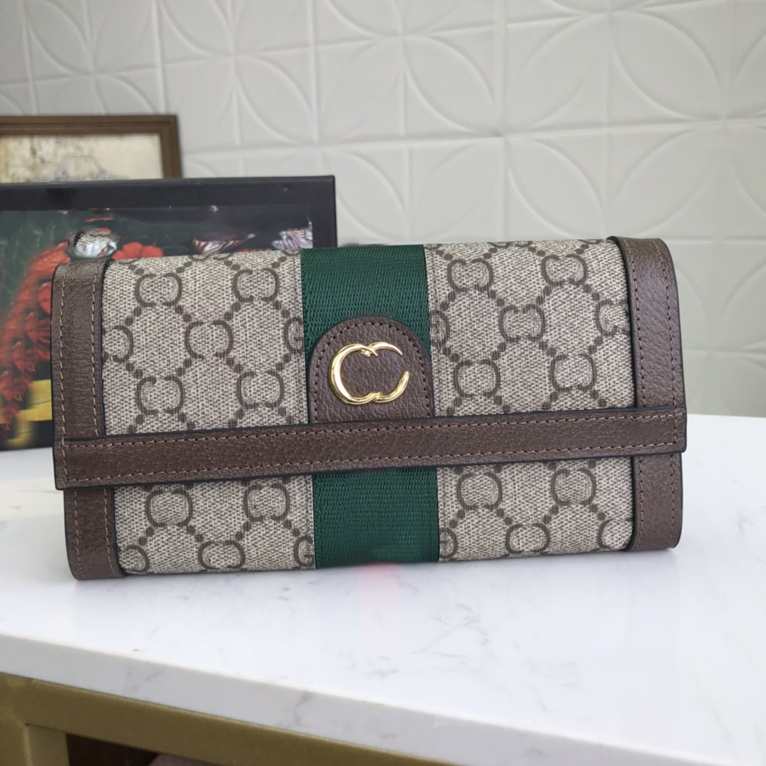 Classic letter designer wallet men's and women's leather bags luxury fashion snake stripe coin purse Italian ladies card holder 523153, Brown
Classic letter designer wallet men's and women's leather bags luxury fashion snake stripe coin purse Italian ladies card holder 523153, Brown