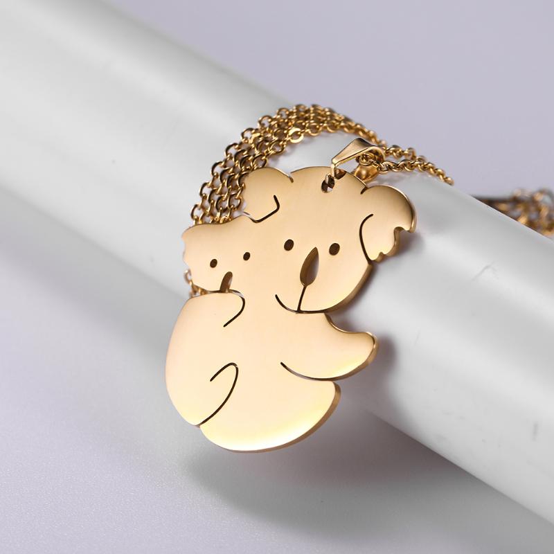 Pendant Necklaces Cooltime Gold Color Panda Koala Bird Dragon Pig Animal Stainless Steel Statement Women Girl Necklace Jewelry Gift
Pendant Necklaces Cooltime Gold Color Panda Koala Bird Dragon Pig Animal Stainless Steel Statement Women Girl Necklace Jewelry Gift