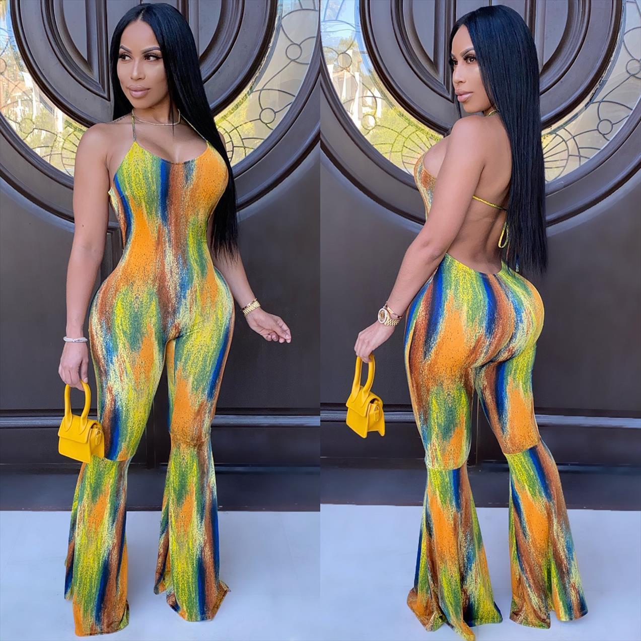 fashion palazzo colorful print halter women jumpsuit backless one piece club outfits d57 cc33, Black;white
fashion palazzo colorful print halter women jumpsuit backless one piece club outfits d57 cc33, Black;white