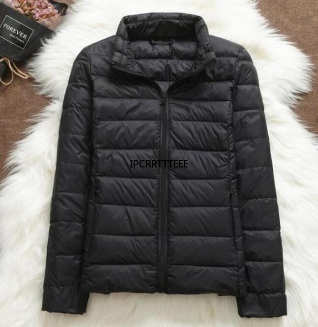 Women's Down & Parkas 2021 Autumn Winter Ultra Light Duck Jacket Women Slim Hooded Warm Female Portable Coat Fashion Jackets