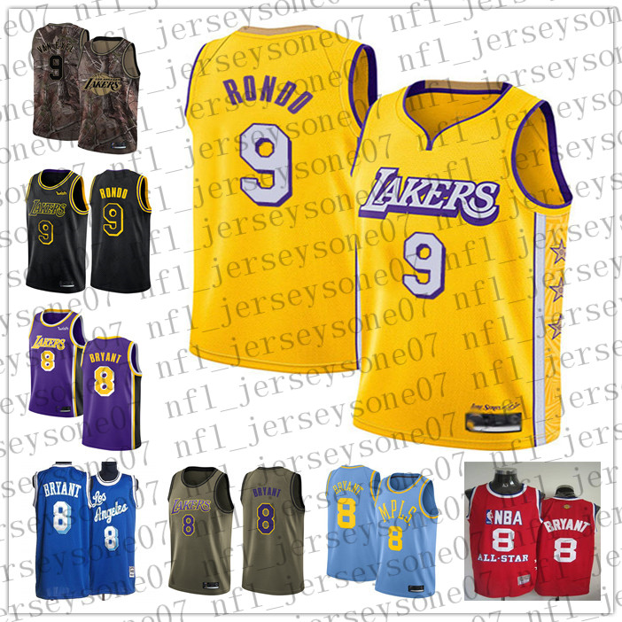 Custom Los Angeles Mens women youth Lakerss 8 Bryant 9 Rajon Rondo black Throwback Basketball jersey
Custom Los Angeles Mens women youth Lakerss 8 Bryant 9 Rajon Rondo black Throwback Basketball jersey