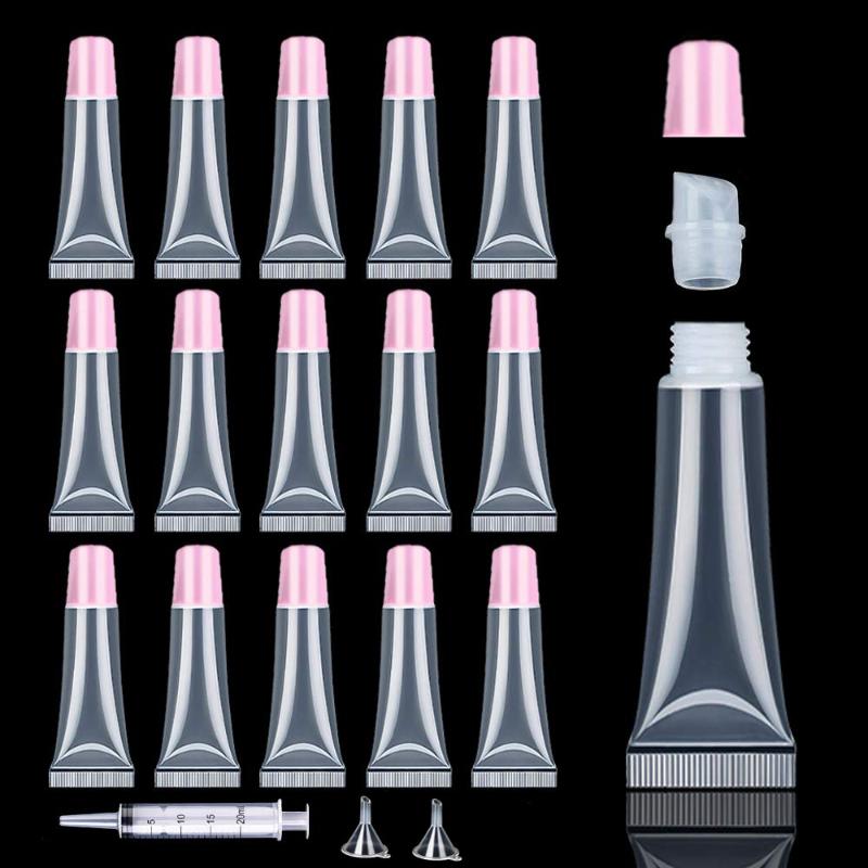 Storage Bottles & Jars 50PCS 15ml Lip Gloss Tubes Clear Empty Containers Refillable Soft Cosmetic For DIY Travel Toiletries
Storage Bottles & Jars 50PCS 15ml Lip Gloss Tubes Clear Empty Containers Refillable Soft Cosmetic For DIY Travel Toiletries