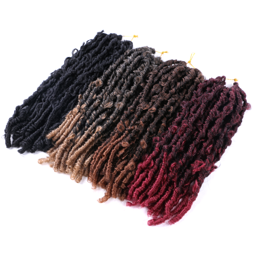 6 Packs Butterfly Locs Crochet Hair 14 Inches Pre Looped Distressed Locs Crochet Braids, #1b
6 Packs Butterfly Locs Crochet Hair 14 Inches Pre Looped Distressed Locs Crochet Braids, #1b