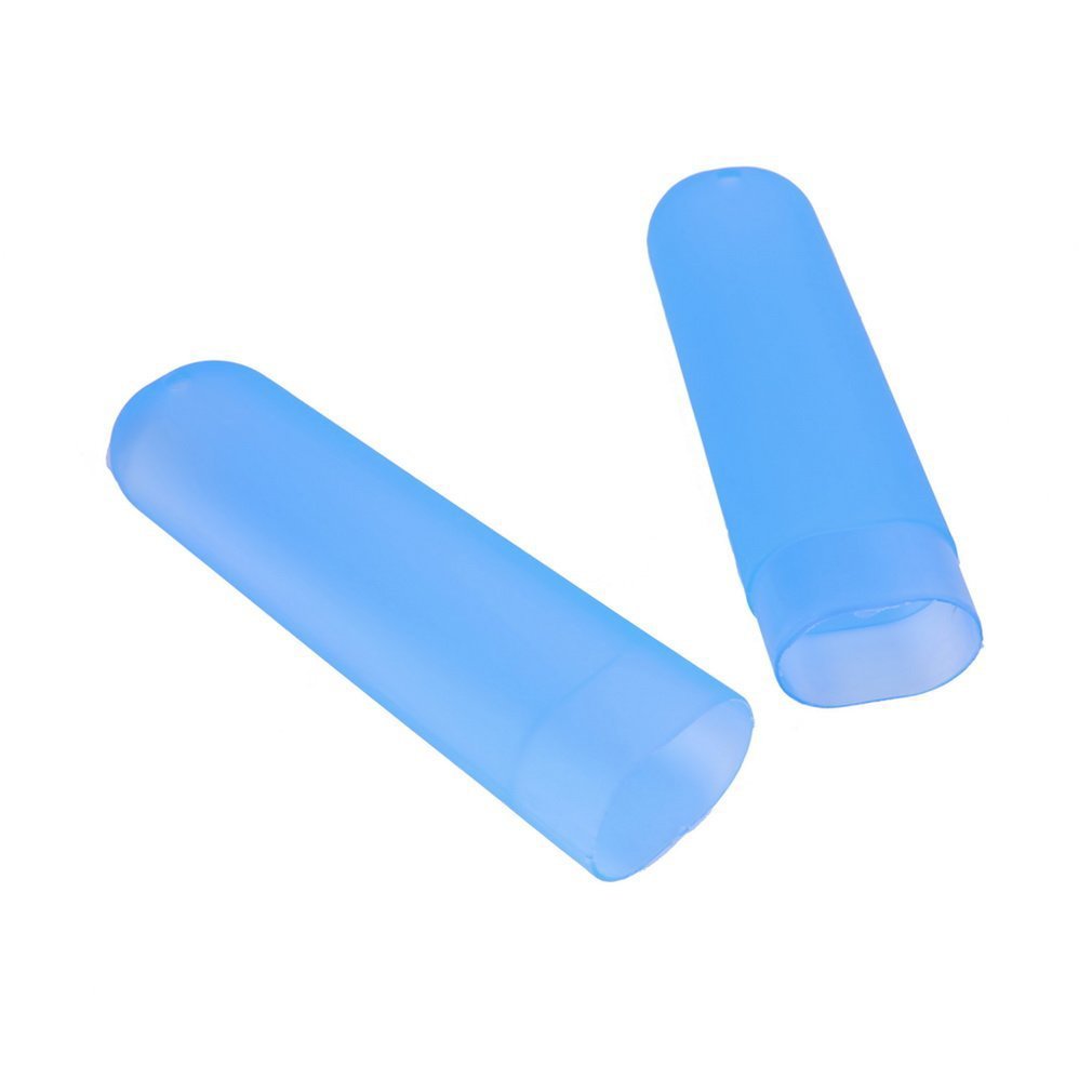 Buy 1 Get 1 Free Portable toothbrush Cover Holder Outdoor Travelling Camping Toothrush Cap Case Protecting Random Colour