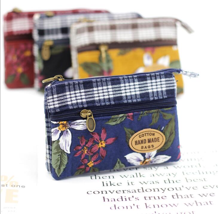 20pcs Women Cotton Floarl Prints 4 Layer Zipper Short Coin Purses Mix Color min wallet, Mix random delivery
20pcs Women Cotton Floarl Prints 4 Layer Zipper Short Coin Purses Mix Color min wallet, Mix random delivery