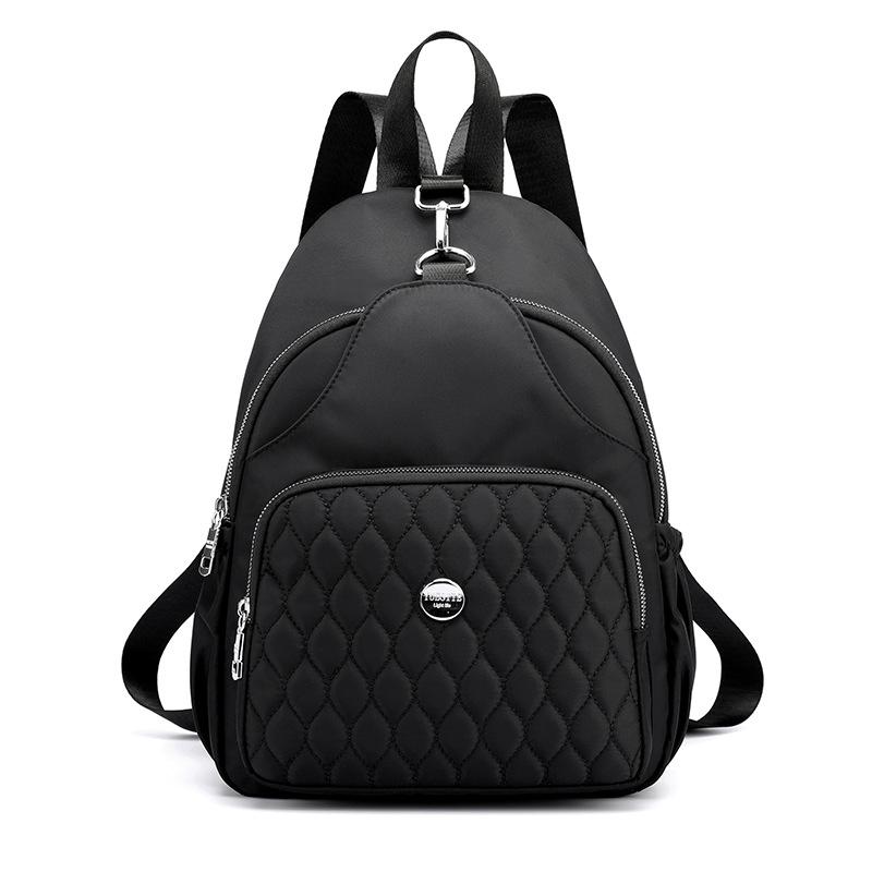 Backpack Fashion Diamond Lattice Mochilas Mujer 2021 Style Women Casual Lady Travel Nylon Waterproof Rucksack, Black
Backpack Fashion Diamond Lattice Mochilas Mujer 2021 Style Women Casual Lady Travel Nylon Waterproof Rucksack, Black