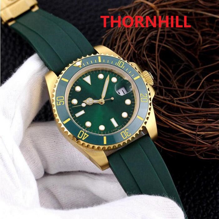 Luxury Rubber Silicone Mens 2813 Automatic movement Watches iced out dsigner mechanical Famous Designer Reloj Wristwatches