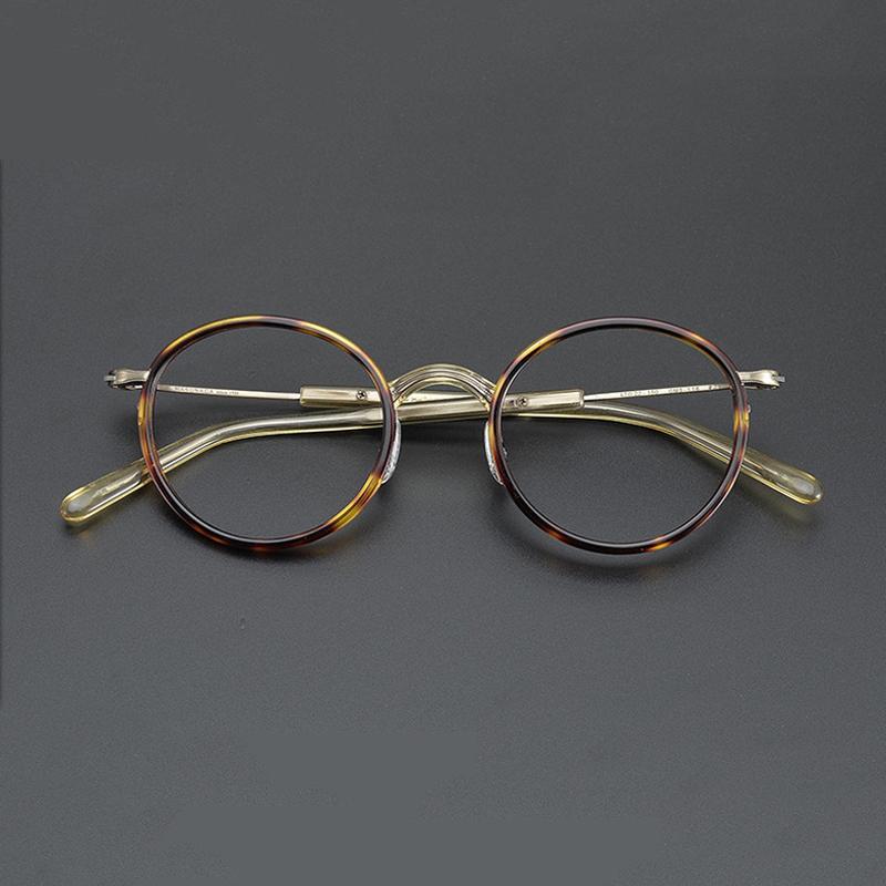 Sunglasses Frames Retro Round Titanium Acetate Glasses Frame Men Women Prescription Myopia Optical Eyeglasses Japanese Brand Handmad
Sunglasses Frames Retro Round Titanium Acetate Glasses Frame Men Women Prescription Myopia Optical Eyeglasses Japanese Brand Handmad