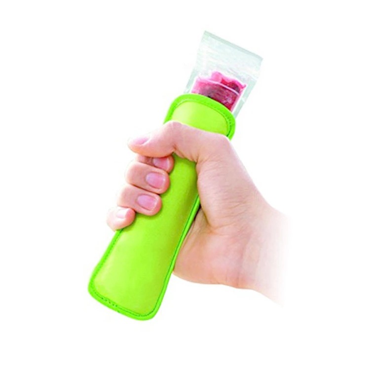 18*6cm Holders Ice Sleeves Freezer Holder Neoprene Waterproof sicle Sleeve For Kid Summer Kitchen Tools VT0410 Free shipping