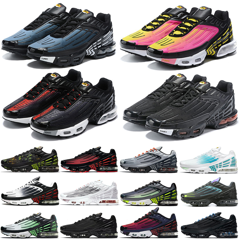 WITH BOX Designer Tuned Tn Plus 3 Womens Mens Flynit Running Shoes Parachute Pack Hyper Triple Black Laser Blue Green OG USA Red White Trainers Sneakers, #3 36-46 black
WITH BOX Designer Tuned Tn Plus 3 Womens Mens Flynit Running Shoes Parachute Pack Hyper Triple Black Laser Blue Green OG USA Red White Trainers Sneakers, #3 36-46 black