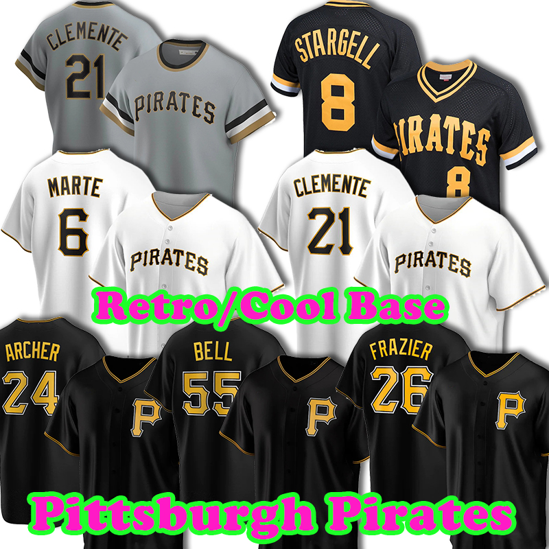 Pittsburgh Pirates Jersey MLB 21 Roberto Clemente Baseball Chris Archer Josh Bell Kevin Newman Starling Marte Willie Stargell Men Retro Pittsburgh Pirates, Custom men cool base jersey
Pittsburgh Pirates Jersey MLB 21 Roberto Clemente Baseball Chris Archer Josh Bell Kevin Newman Starling Marte Willie Stargell Men Retro Pittsburgh Pirates, Custom men cool base jersey