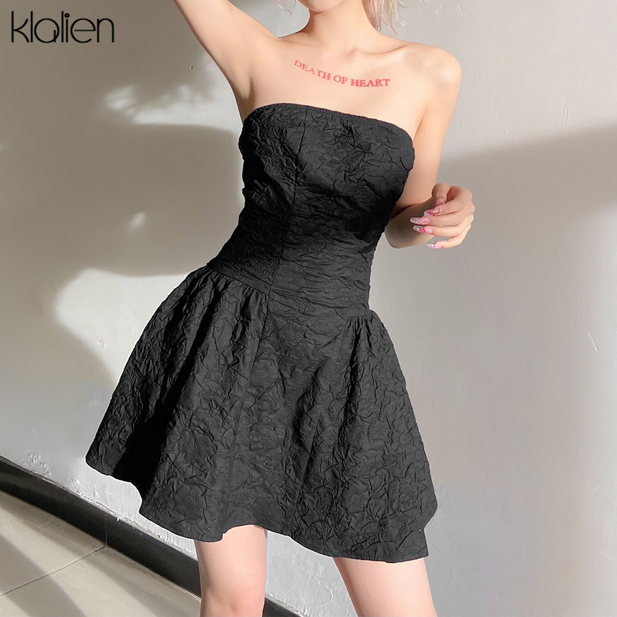women summer fashion embossing mini strapless dresses casual birthday club beach party dress slim high stretch, Black;gray
women summer fashion embossing mini strapless dresses casual birthday club beach party dress slim high stretch, Black;gray