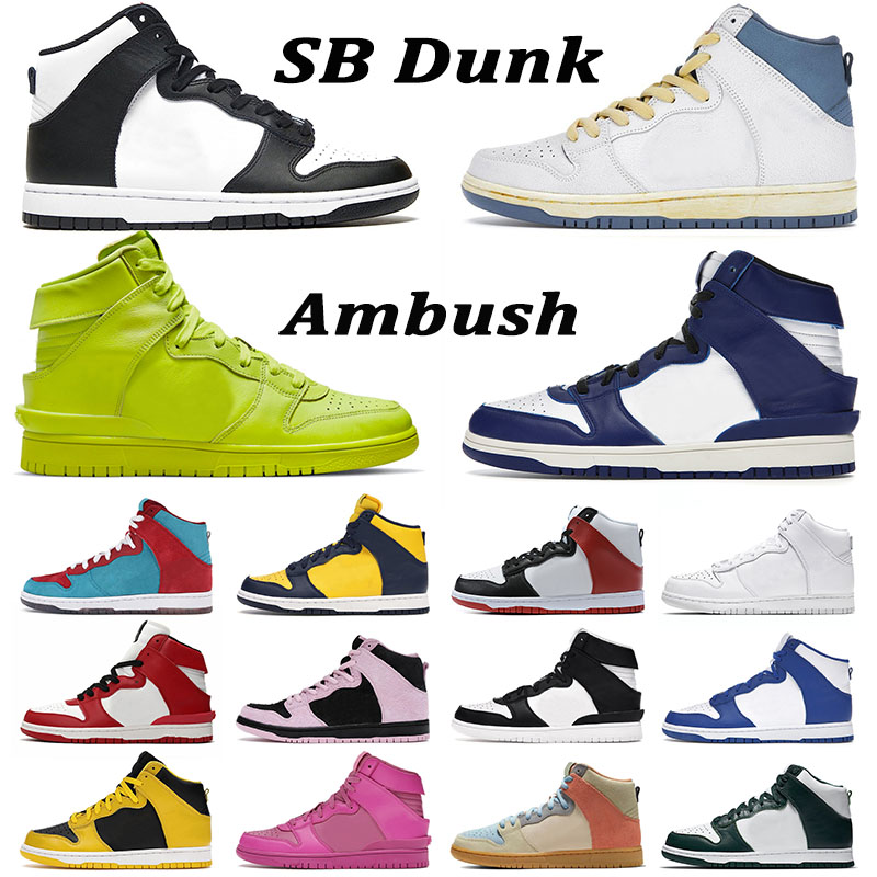 Ambush x SB High Outdoor Shoes Men Women 1 One Flash Lime Black White Game Royal Blue Active Fuchsia Chicago Invert Celtics Sports Sneakers Trainers, 40-46 black toe
Ambush x SB High Outdoor Shoes Men Women 1 One Flash Lime Black White Game Royal Blue Active Fuchsia Chicago Invert Celtics Sports Sneakers Trainers, 40-46 black toe