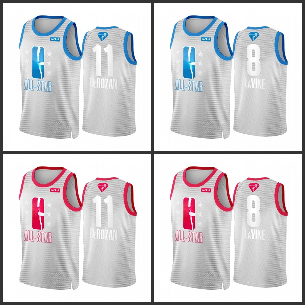 Bulls''Men Jersey Zach LaVine DeMar DeRozan 2022 Cleveland All-Star Grey Blue 75th Patch Uniform, Black
Bulls''Men Jersey Zach LaVine DeMar DeRozan 2022 Cleveland All-Star Grey Blue 75th Patch Uniform, Black