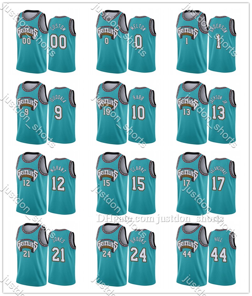 Mens Ja Morant 12 Tyus Jones 21 Jaren Jackson 13 Brandon Clarke 15 Customize City Green Edition Hot Press Basketball Jerseys Stitched Shirts, Black;red
Mens Ja Morant 12 Tyus Jones 21 Jaren Jackson 13 Brandon Clarke 15 Customize City Green Edition Hot Press Basketball Jerseys Stitched Shirts, Black;red