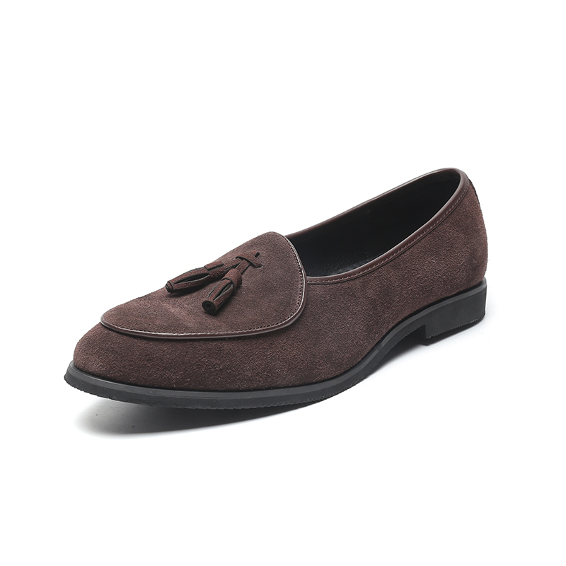 Suede Leather Men Loafer Shoes Fashion Male Shoes Casual Shoes Man Party Wedding Footwear, Black
Suede Leather Men Loafer Shoes Fashion Male Shoes Casual Shoes Man Party Wedding Footwear, Black