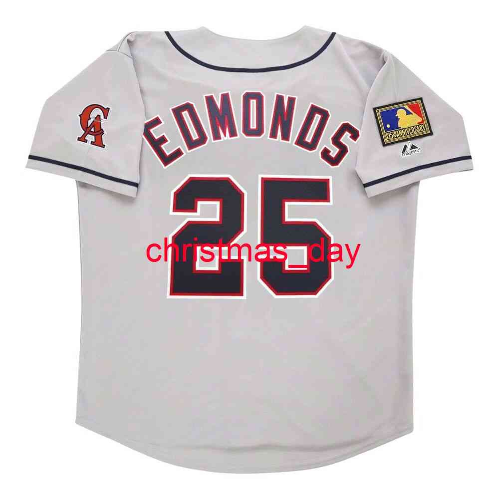 Custom sewing Jim Edmonds 1994 Grey Road Jersey w/ 125th Patch Men Women Youth Kids Baseball Jersey XS-6XL, Black
Custom sewing Jim Edmonds 1994 Grey Road Jersey w/ 125th Patch Men Women Youth Kids Baseball Jersey XS-6XL, Black