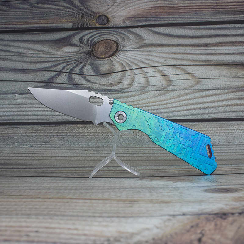 EVIL EYES custom folding knife MSC SNG QR #26 crystalline titanium handle 100% m390 blade exquisite collection pocket EDC tactical knives ca
EVIL EYES custom folding knife MSC SNG QR #26 crystalline titanium handle 100% m390 blade exquisite collection pocket EDC tactical knives ca
