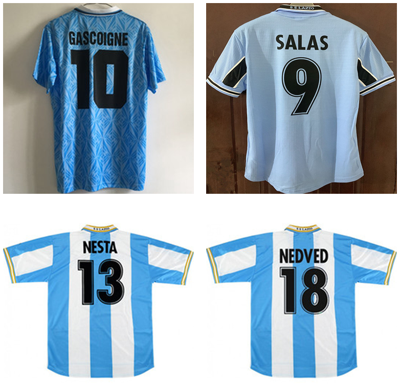 Retro classic 1989 1990 1991 1992 1998 1999 2000 2001 lazio soccer jerseys NEDVED SIMEONE SALAS GASCOIGNE home away CC, Black;yellow
Retro classic 1989 1990 1991 1992 1998 1999 2000 2001 lazio soccer jerseys NEDVED SIMEONE SALAS GASCOIGNE home away CC, Black;yellow