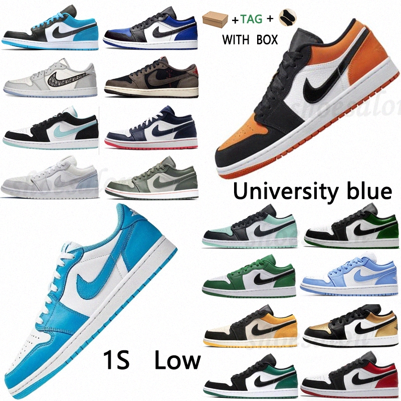 Jumpman 1 low Mens Basketball shoes University blue Chicago Black Cyber shattered Backboard UNC 1s Cactus Jack Bred Toe Women trainers GMKO#, Box
Jumpman 1 low Mens Basketball shoes University blue Chicago Black Cyber shattered Backboard UNC 1s Cactus Jack Bred Toe Women trainers GMKO#, Box