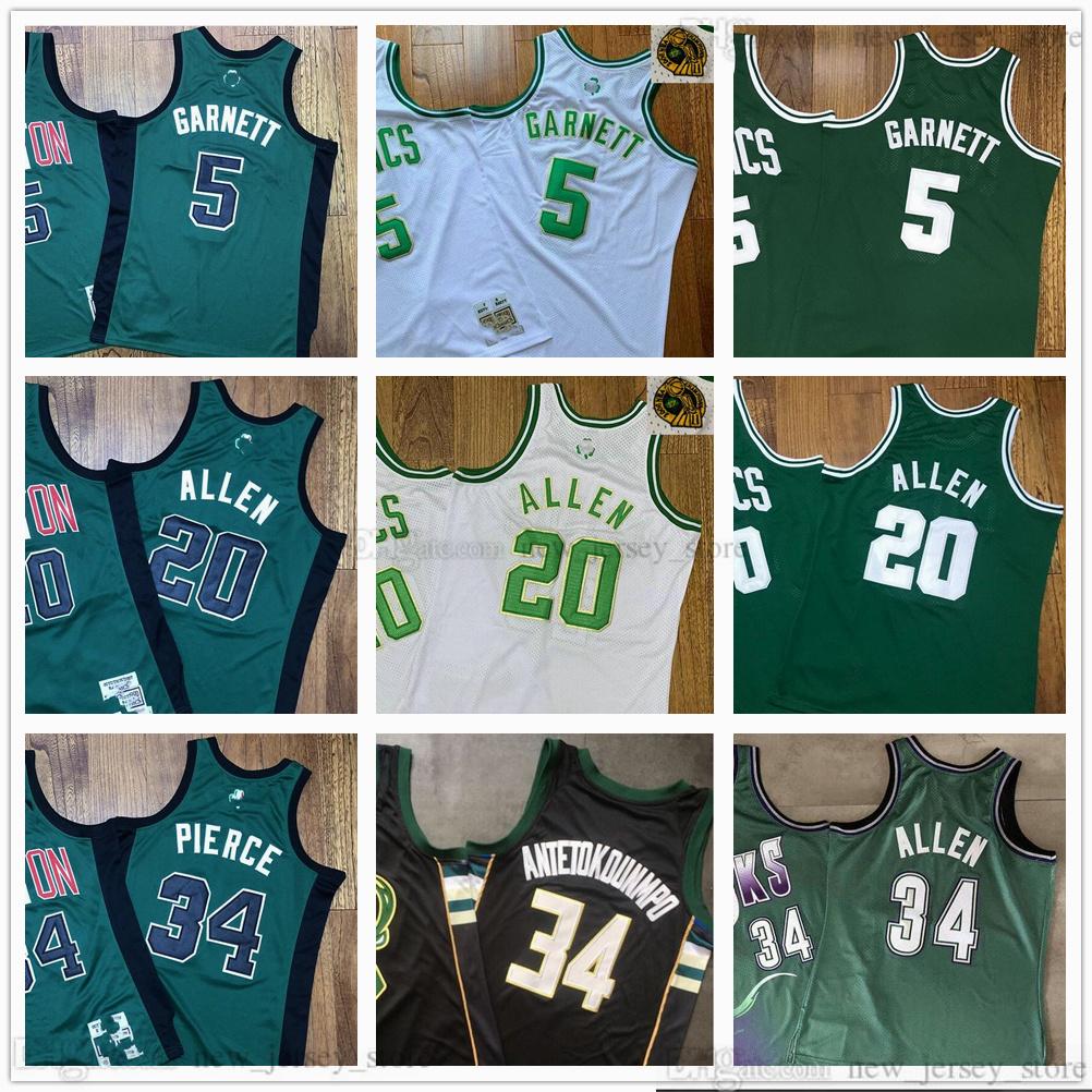 Real Stitched Retro Basketball Jerseys 5 Kevin 20 Ray Garnett Allen 34 Paul Giannis Pierce Antetokounmpo Jersey Authentic Embroidery Quality, Black;red
Real Stitched Retro Basketball Jerseys 5 Kevin 20 Ray Garnett Allen 34 Paul Giannis Pierce Antetokounmpo Jersey Authentic Embroidery Quality, Black;red