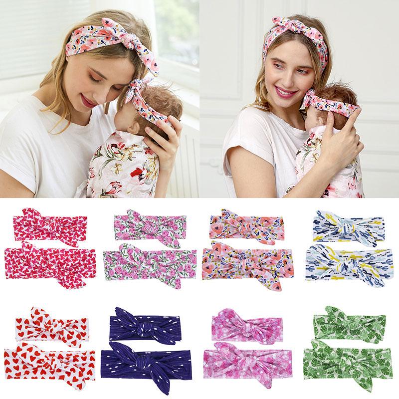 Hair Accessories 2Pcs/Set Mom & Baby Headbands Mother Turban Daughter Ears Hairband Floral Print Parent-Child
Hair Accessories 2Pcs/Set Mom & Baby Headbands Mother Turban Daughter Ears Hairband Floral Print Parent-Child