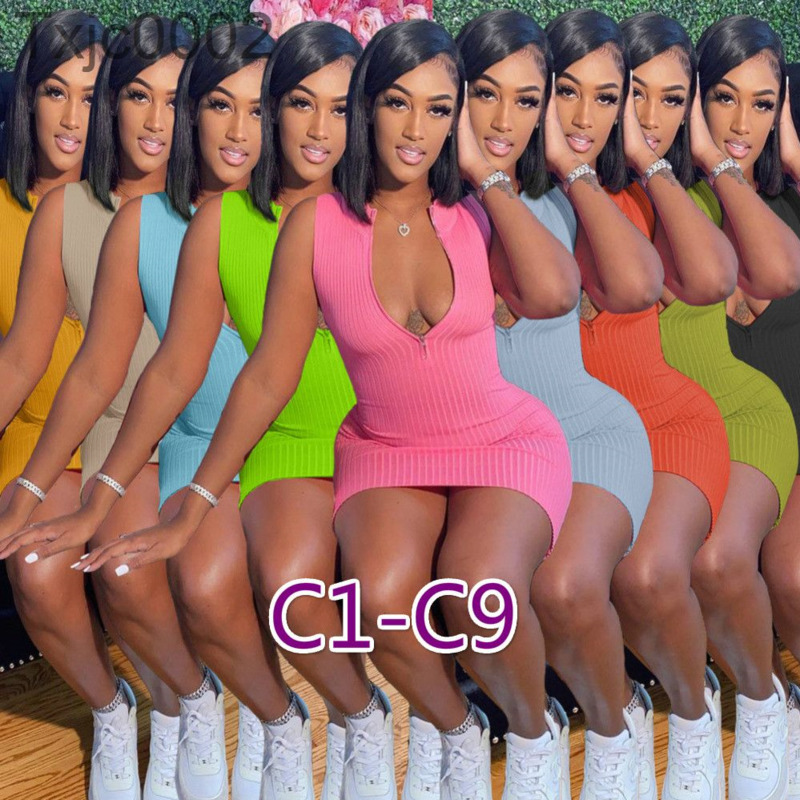 Women Dresses Designer Sexy Slim Casual Zipper Solid Color Skirt Plus Size Multiple Colours Uniforms Long And Short Sleeve Dress 8 Styles, A1-a8;mix or give a list
Women Dresses Designer Sexy Slim Casual Zipper Solid Color Skirt Plus Size Multiple Colours Uniforms Long And Short Sleeve Dress 8 Styles, A1-a8;mix or give a list