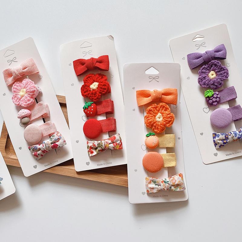 Hair Accessories 5 Pcs/set Cotton Wool Bowknot Clips For Cute Girls Barrettes Safety Hairpins Headwear Kids, Slivery;white
Hair Accessories 5 Pcs/set Cotton Wool Bowknot Clips For Cute Girls Barrettes Safety Hairpins Headwear Kids, Slivery;white