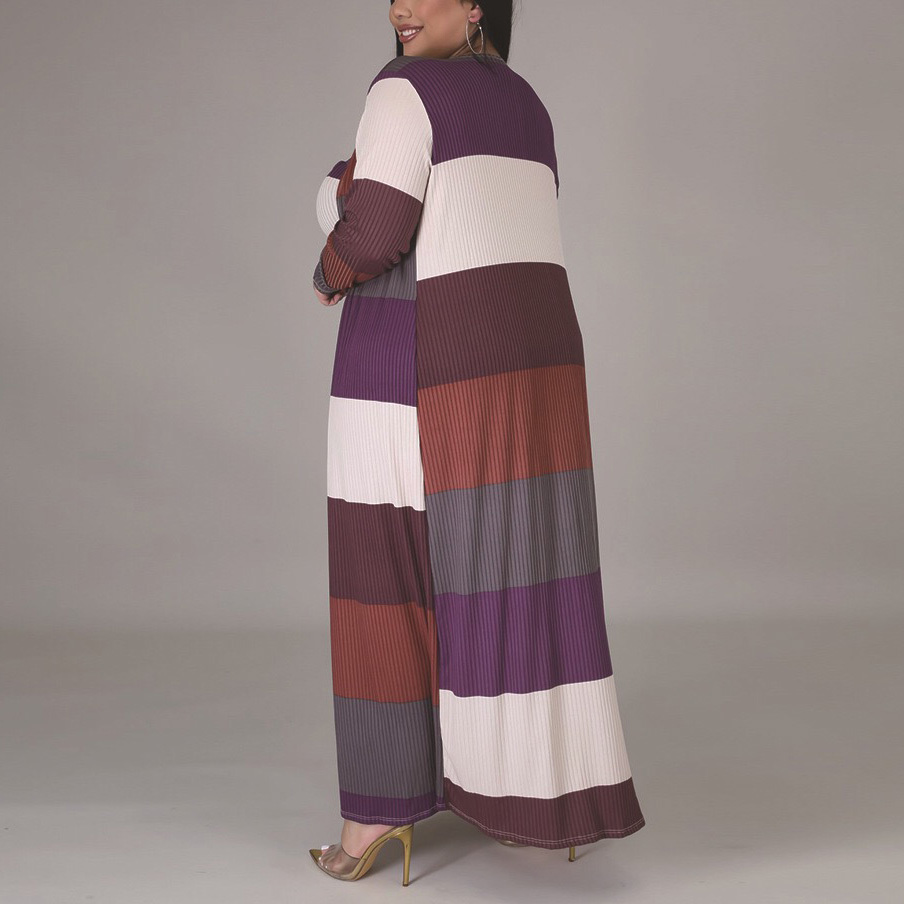 Spring 2 Pieces Sets Womens Outfits Plus Size Long Outwears & Strapless Dress Bodycon High Waist Mid Calf Elegant 210510