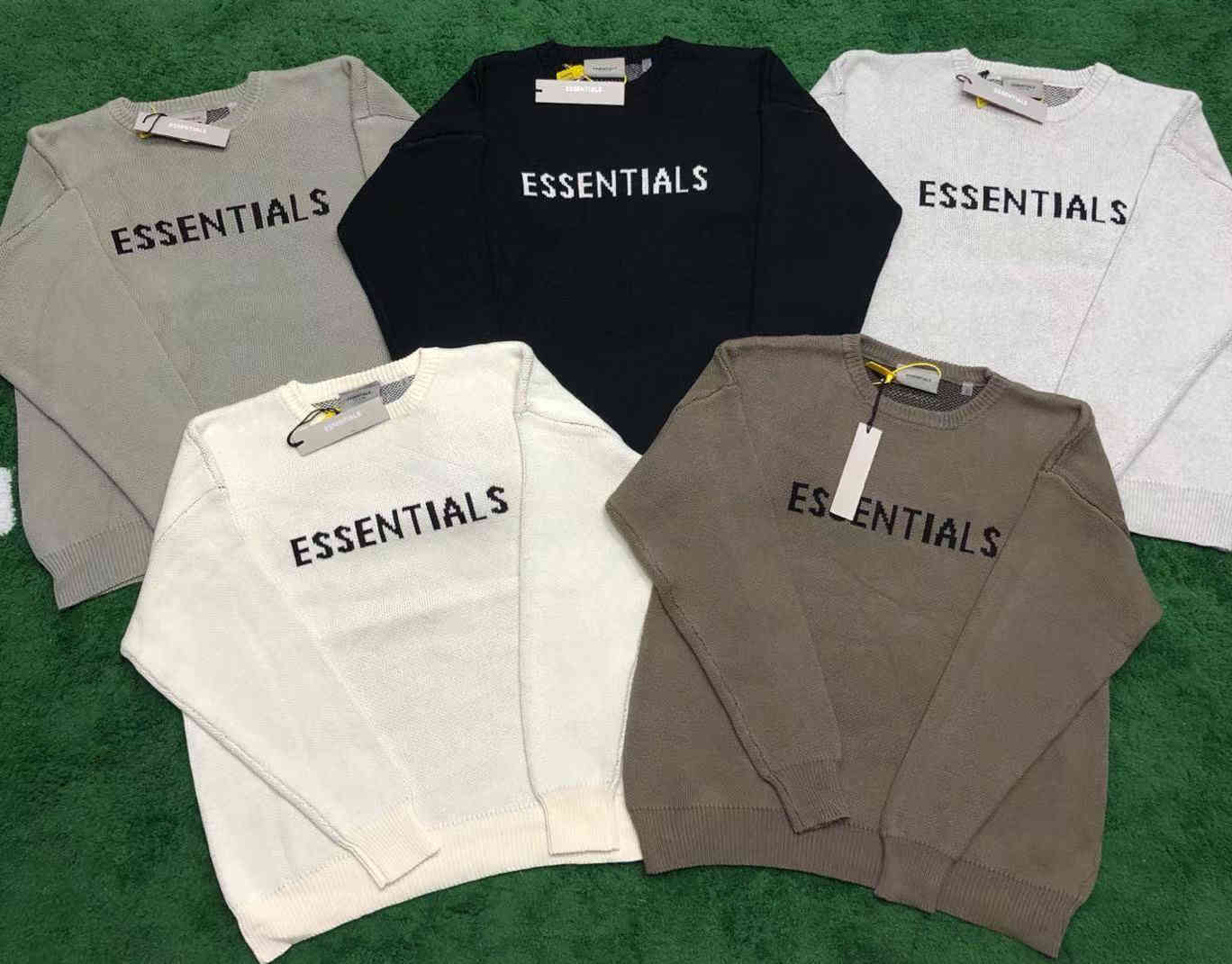 Essentials Knitted Pullover Sweater Men' and Women' Kanye West Hooded Trend Streetwear Oversized Wool Casual Hoodies, Brown
Essentials Knitted Pullover Sweater Men' and Women' Kanye West Hooded Trend Streetwear Oversized Wool Casual Hoodies, Brown
