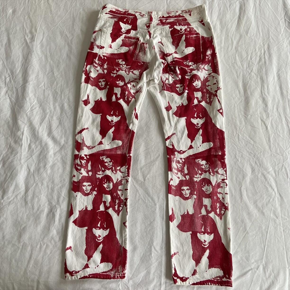 y2k straight wide leg women capri jeans fashion high waist portrait print loose denim pants for office beach school party, Black;white
y2k straight wide leg women capri jeans fashion high waist portrait print loose denim pants for office beach school party, Black;white