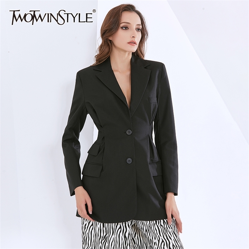 Autumn Blazer Dress For Women Notched Long Sleeve High Waist Minimalist Mini Dresses Female Fashion Clothing 210520, Black
Autumn Blazer Dress For Women Notched Long Sleeve High Waist Minimalist Mini Dresses Female Fashion Clothing 210520, Black