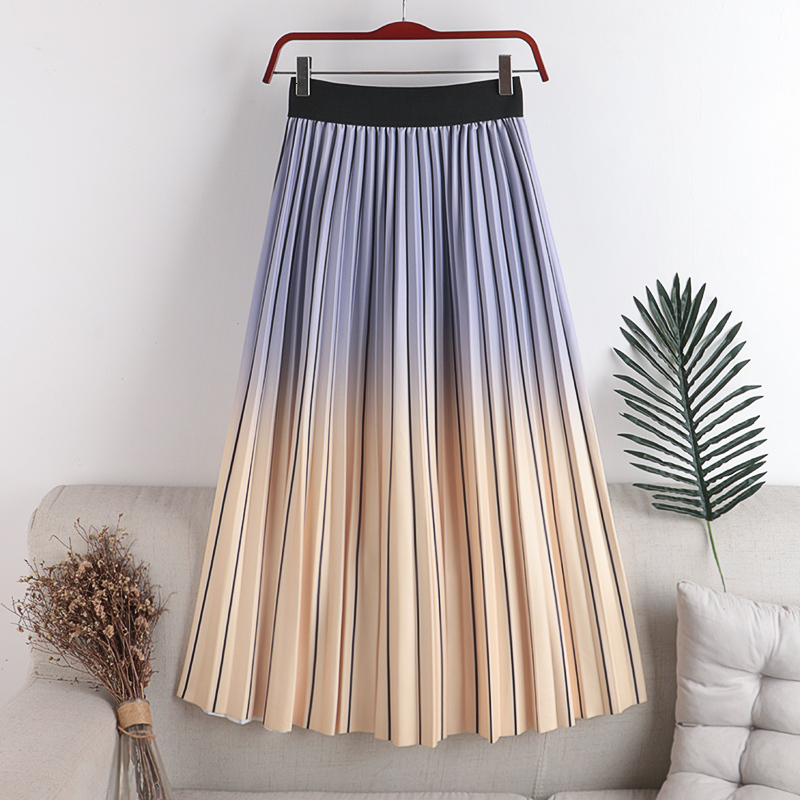 Skirts Women A-Line Stretch High Waist Striped Long Femme Faldas Jupe Saia Spring Pleated IYNF, Pink
Skirts Women A-Line Stretch High Waist Striped Long Femme Faldas Jupe Saia Spring Pleated IYNF, Pink