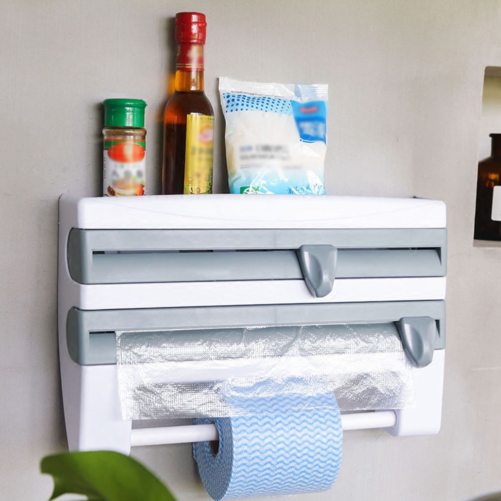 Hot Kitchen Organizer Paper Towe Hoder Cing Fim Cutting Hoder Sauce Botte Tin Foi Paper Storage Rack Kitchen Shef
Hot Kitchen Organizer Paper Towe Hoder Cing Fim Cutting Hoder Sauce Botte Tin Foi Paper Storage Rack Kitchen Shef