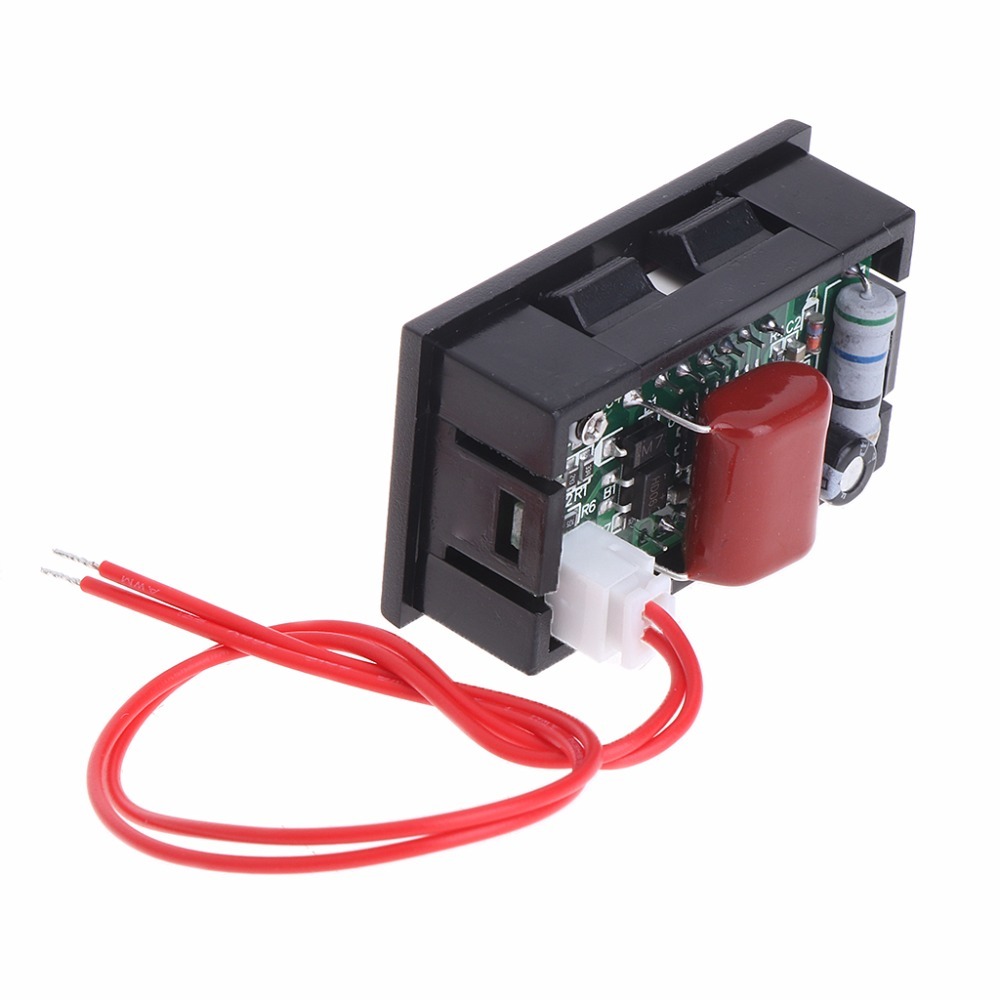 2 Wire 0.56 "Ac 30 V-500 V Led Digital Voltage Meter Monitor Tester For 110V 220V 380V Tester Tool