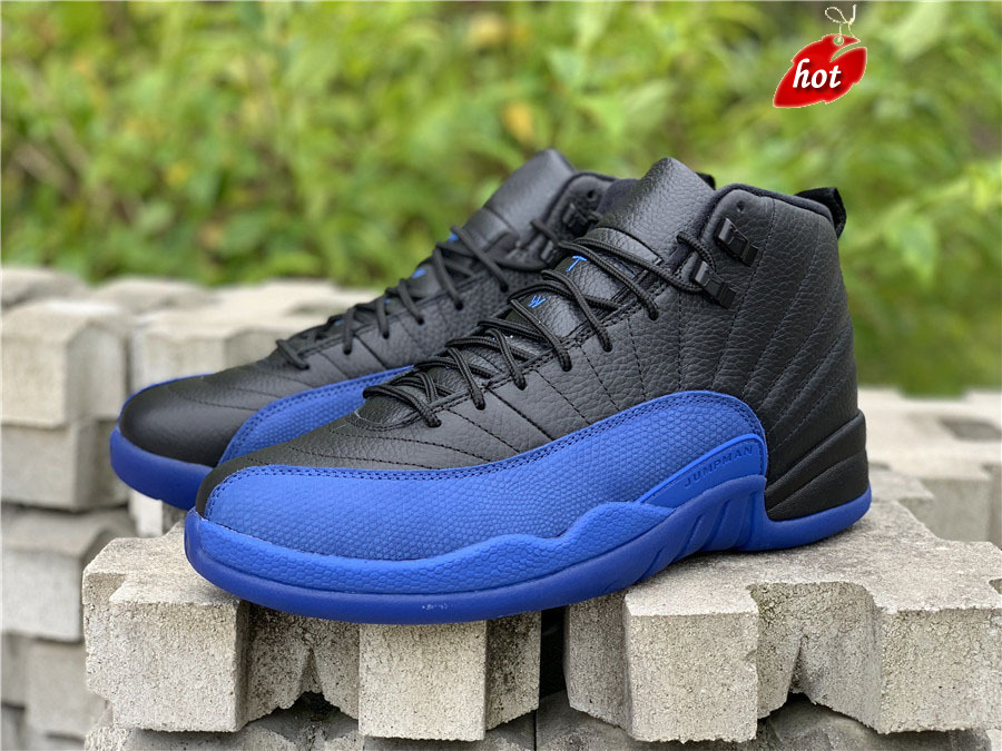 Shoes Release Authentic 12 Game Royal Men Black Blue Sports Footwear Real Carbon Fiber 130690-014 Original, Bubble wrap packaging
Shoes Release Authentic 12 Game Royal Men Black Blue Sports Footwear Real Carbon Fiber 130690-014 Original, Bubble wrap packaging