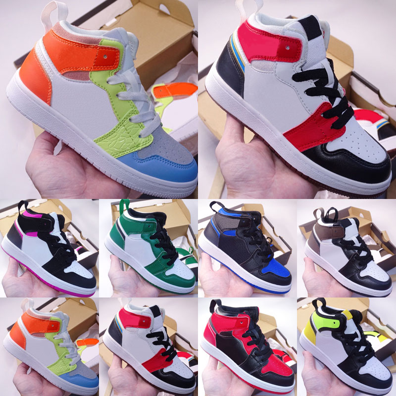 Jumpmans 1 1s Kids Basketball Shoes Paint Drip Light Smoke Grey Pink Quartz Shadow Lucky Green Boys Girls Toddler Outdoor Sneakers Size 22-35, As photo 3
Jumpmans 1 1s Kids Basketball Shoes Paint Drip Light Smoke Grey Pink Quartz Shadow Lucky Green Boys Girls Toddler Outdoor Sneakers Size 22-35, As photo 3