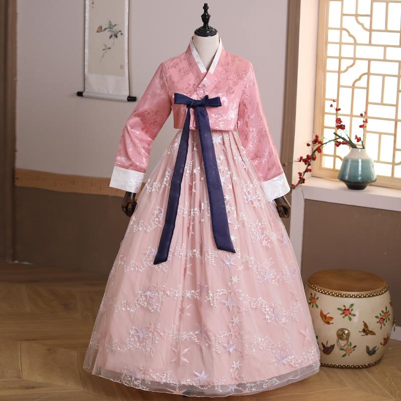 Ethnic Clothing Traditional Korean For Women Pink Court Costume Minority Big Swing Skirt Dance Stage Performance Top Dress Suit
Ethnic Clothing Traditional Korean For Women Pink Court Costume Minority Big Swing Skirt Dance Stage Performance Top Dress Suit