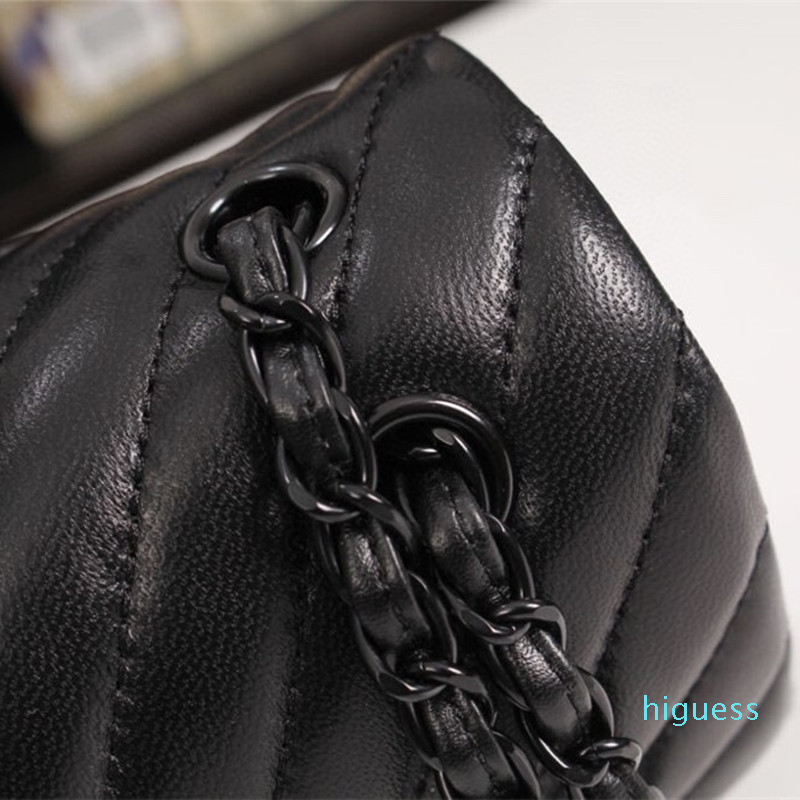 Designer- Women Fashion bags Cowhide-Caviar Texture Chain Flap Bags fashion handbags Women Shoulder Bag Purse Mini Classic, Plain rhombic - white - gold chain
Designer- Women Fashion bags Cowhide-Caviar Texture Chain Flap Bags fashion handbags Women Shoulder Bag Purse Mini Classic, Plain rhombic - white - gold chain