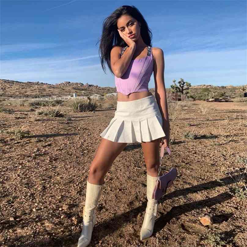 Women Fashion Summer Sexy High Waist Pleated Skirt Streetwear White Above Knee Mini Short Ball Gown Casual Sport 210629
Women Fashion Summer Sexy High Waist Pleated Skirt Streetwear White Above Knee Mini Short Ball Gown Casual Sport 210629