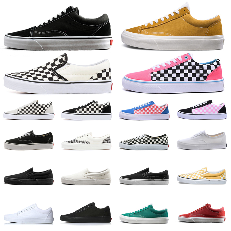 Wholesale Old skool men running shoes slip on triple black white Fear of God Checkerboard green fire red top navy mens women trainers outdoor sports sneakers, Item #10
Wholesale Old skool men running shoes slip on triple black white Fear of God Checkerboard green fire red top navy mens women trainers outdoor sports sneakers, Item #10